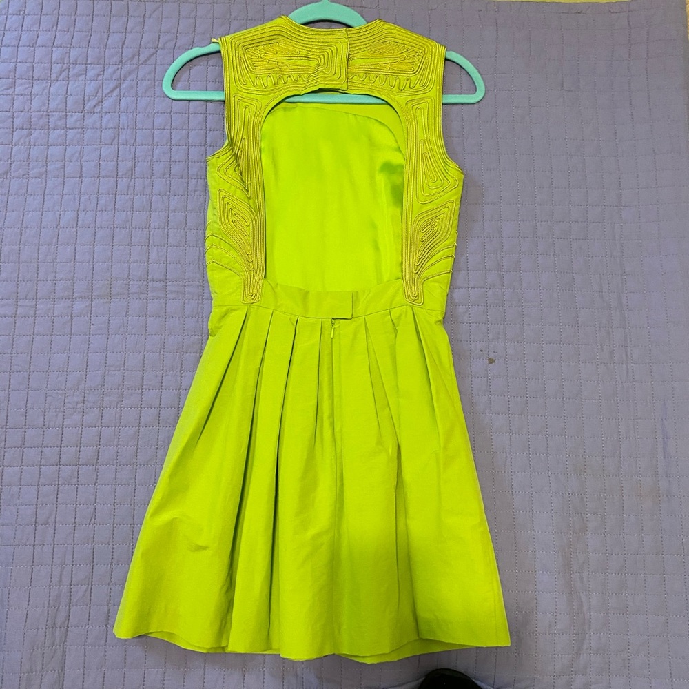 Elegant  green Junior dress size 2